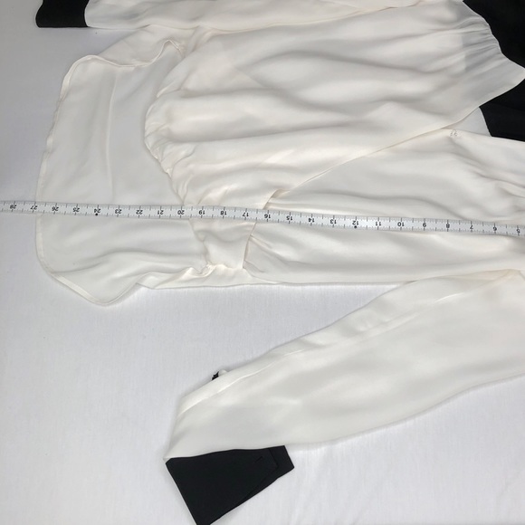 ✨HP✨Michael Stars Black/Ivory Long Sleeve Top S - Picture 6 of 7